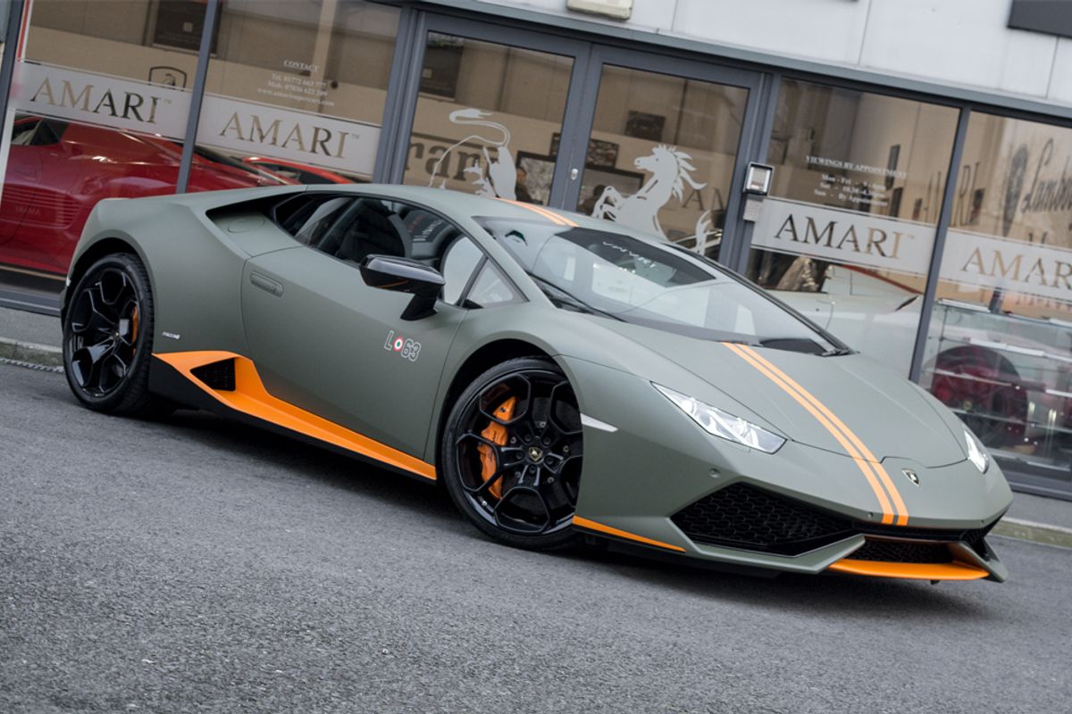 LAMBORGHINI HURACAN COUPE 5.2 LP 610-4 2DR SEMI AUTOMATIC