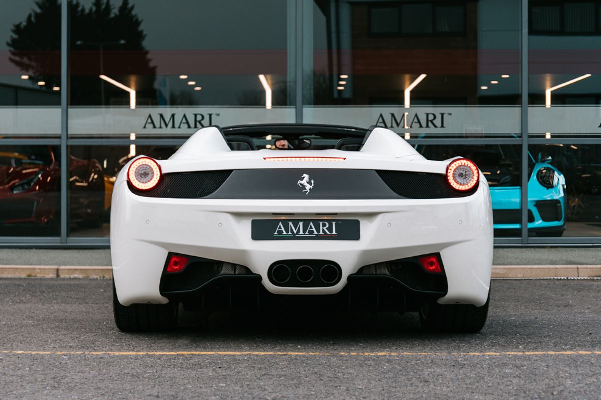 FERRARI 458 PETROL Convertible 4.5 SPIDER DCT 2DR Semi Automatic