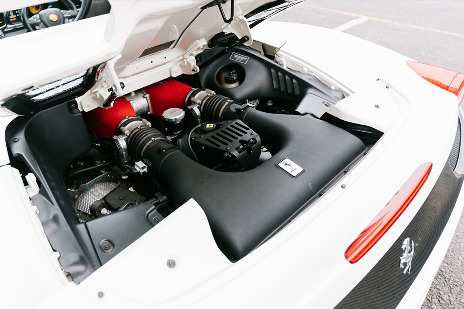 FERRARI 458 PETROL Convertible 4.5 SPIDER DCT 2DR Semi Automatic