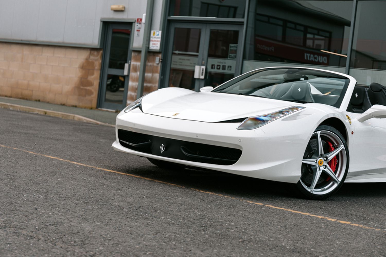 FERRARI 458 PETROL Convertible 4.5 SPIDER DCT 2DR Semi Automatic
