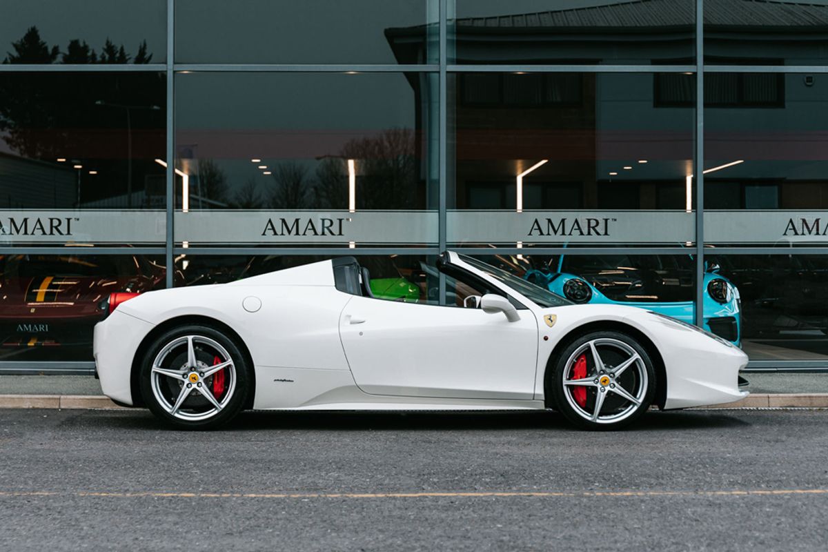 FERRARI 458 PETROL Convertible 4.5 SPIDER DCT 2DR Semi Automatic