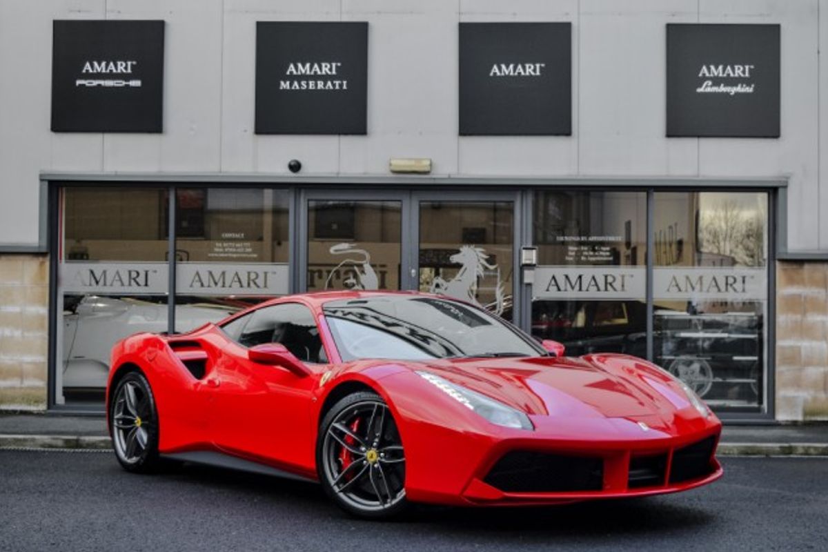 FERRARI 488 PETROL Coupe 3.9 GTB 2DR Semi Automatic