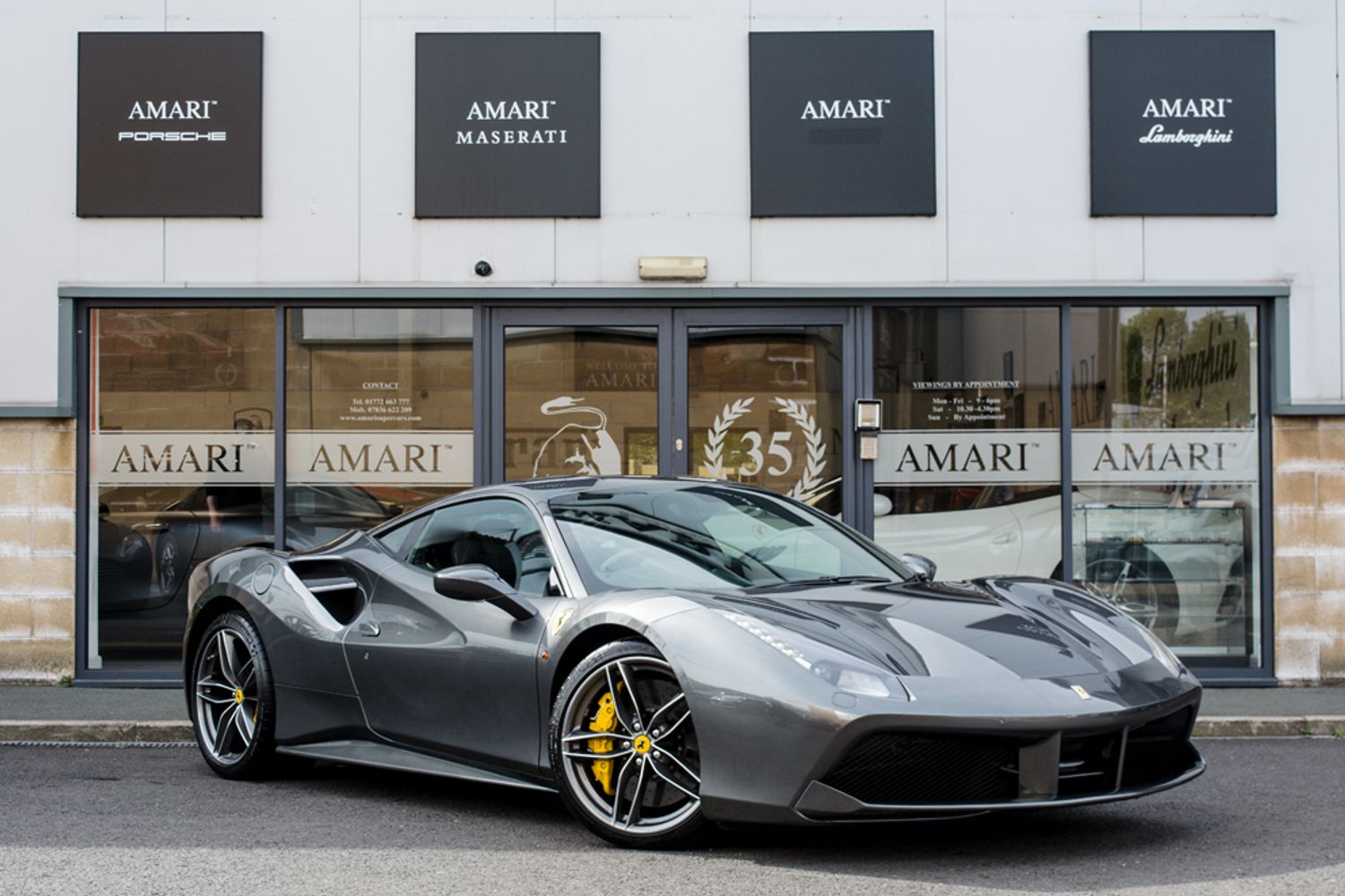 FERRARI 488 PETROL Coupe 3.9 GTB 2DR Semi Automatic