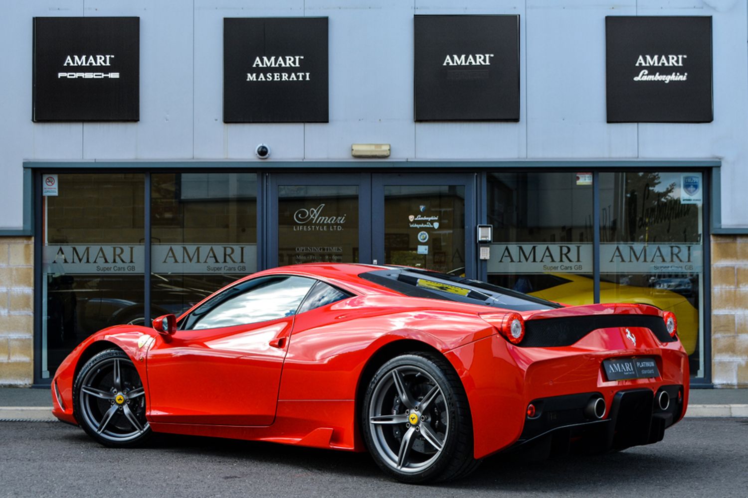 FERRARI 458 SPECIALE COUPE 4.5 AB 2DR SEMI AUTO