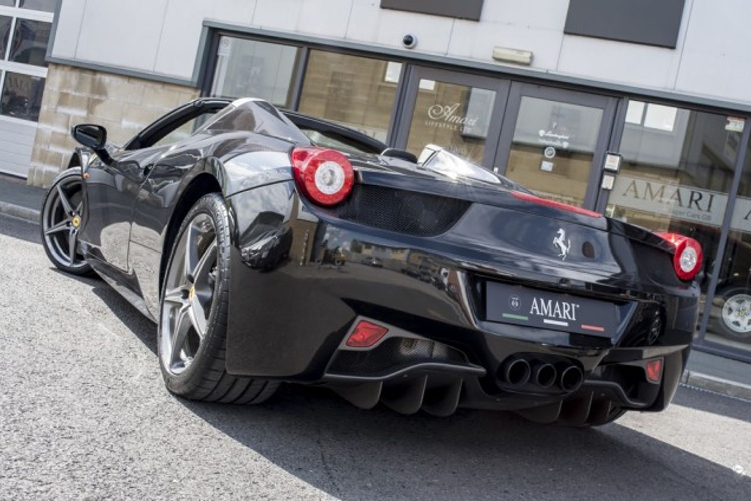 FERRARI 458 PETROL Convertible 4.5 SPIDER DCT 2DR Semi Automatic