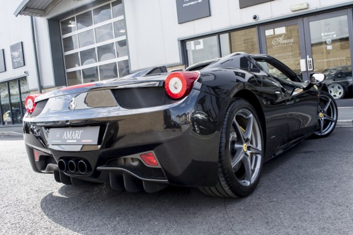 FERRARI 458 PETROL Convertible 4.5 SPIDER DCT 2DR Semi Automatic