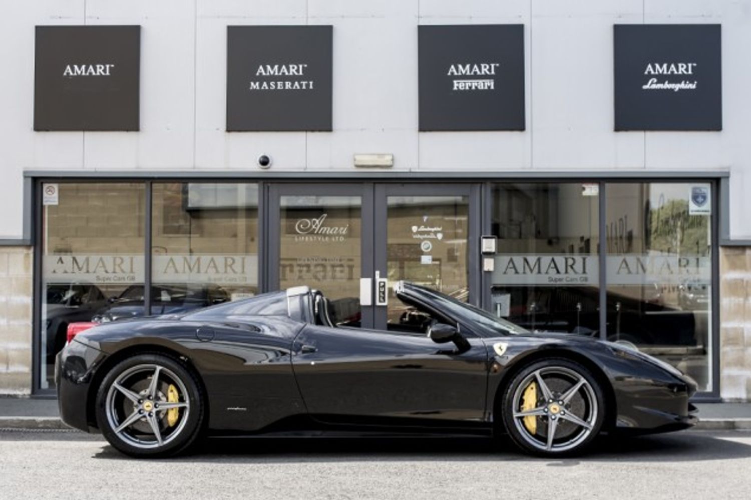 FERRARI 458 PETROL Convertible 4.5 SPIDER DCT 2DR Semi Automatic