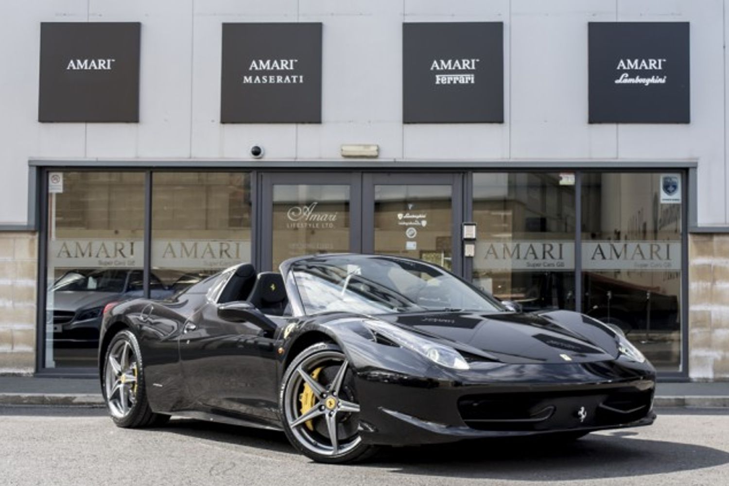 FERRARI 458 PETROL Convertible 4.5 SPIDER DCT 2DR Semi Automatic