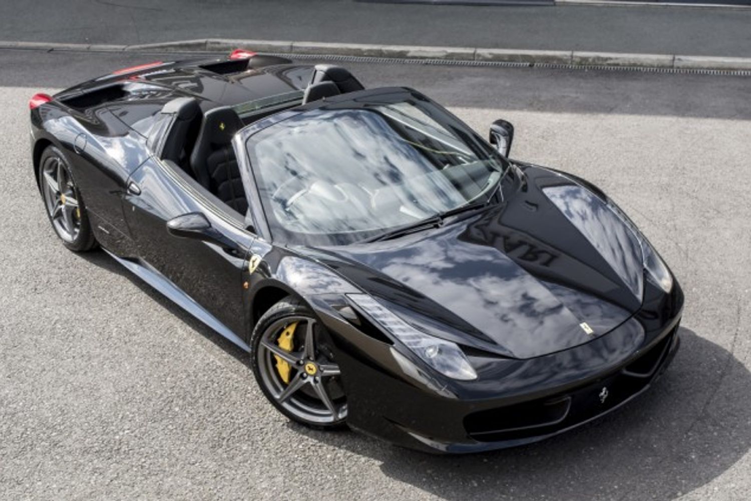 FERRARI 458 PETROL Convertible 4.5 SPIDER DCT 2DR Semi Automatic