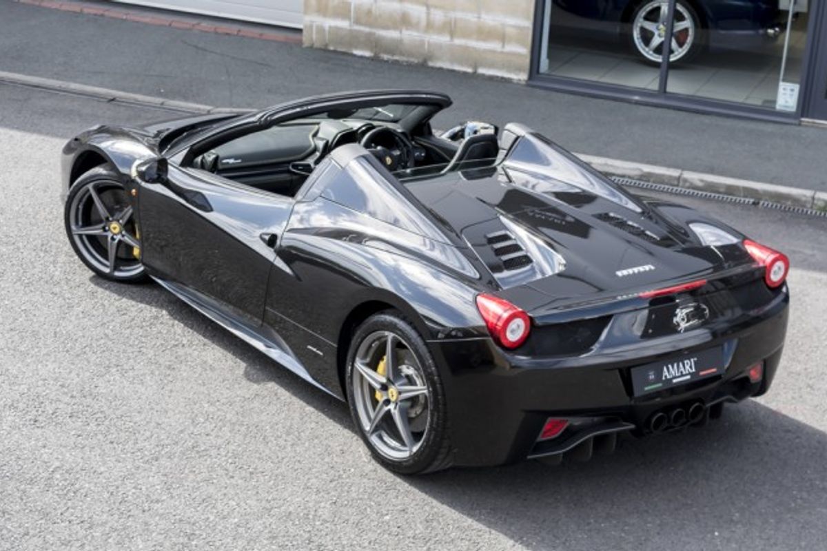 FERRARI 458 PETROL Convertible 4.5 SPIDER DCT 2DR Semi Automatic