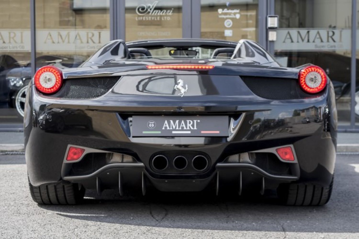 FERRARI 458 PETROL Convertible 4.5 SPIDER DCT 2DR Semi Automatic