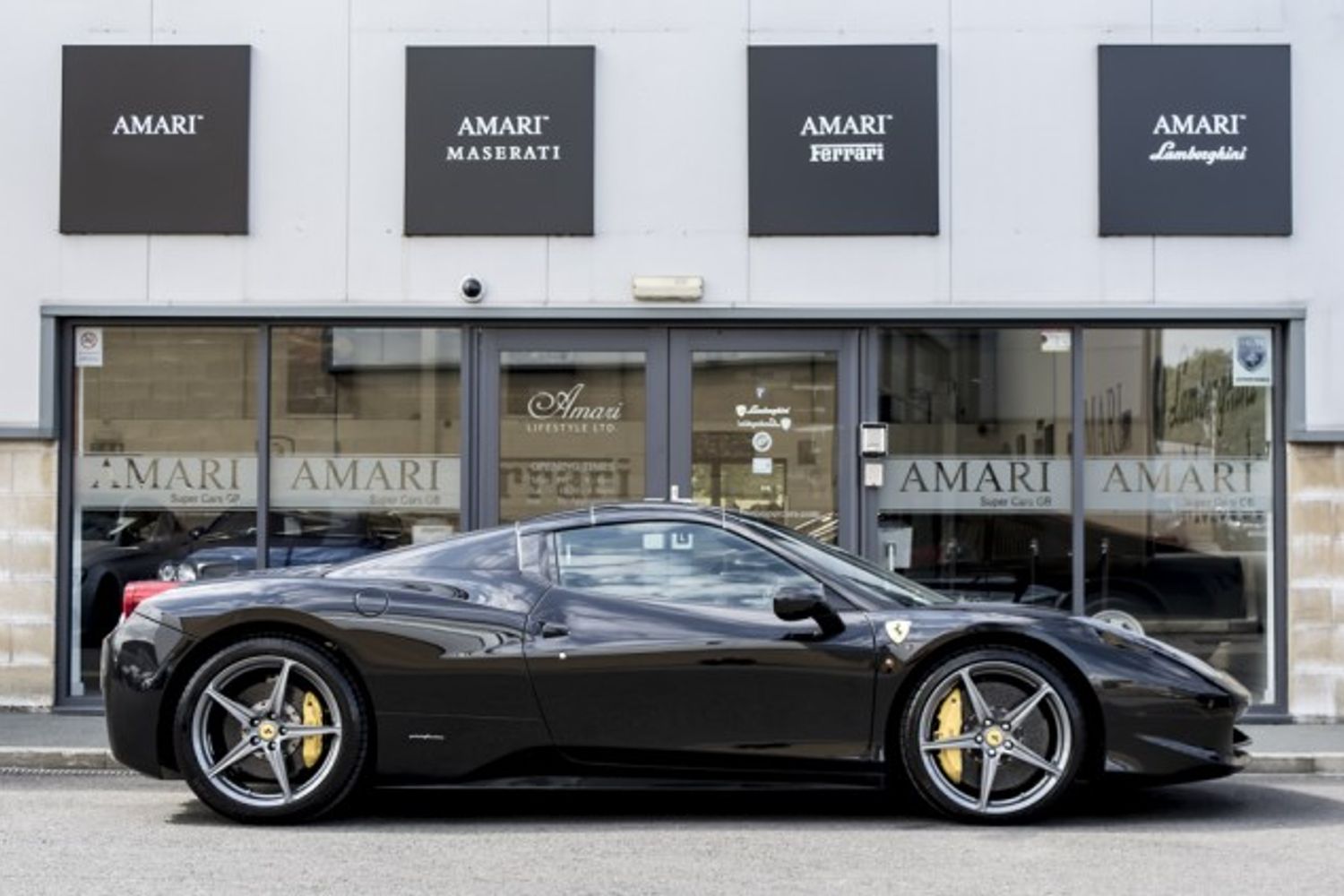 FERRARI 458 PETROL Convertible 4.5 SPIDER DCT 2DR Semi Automatic