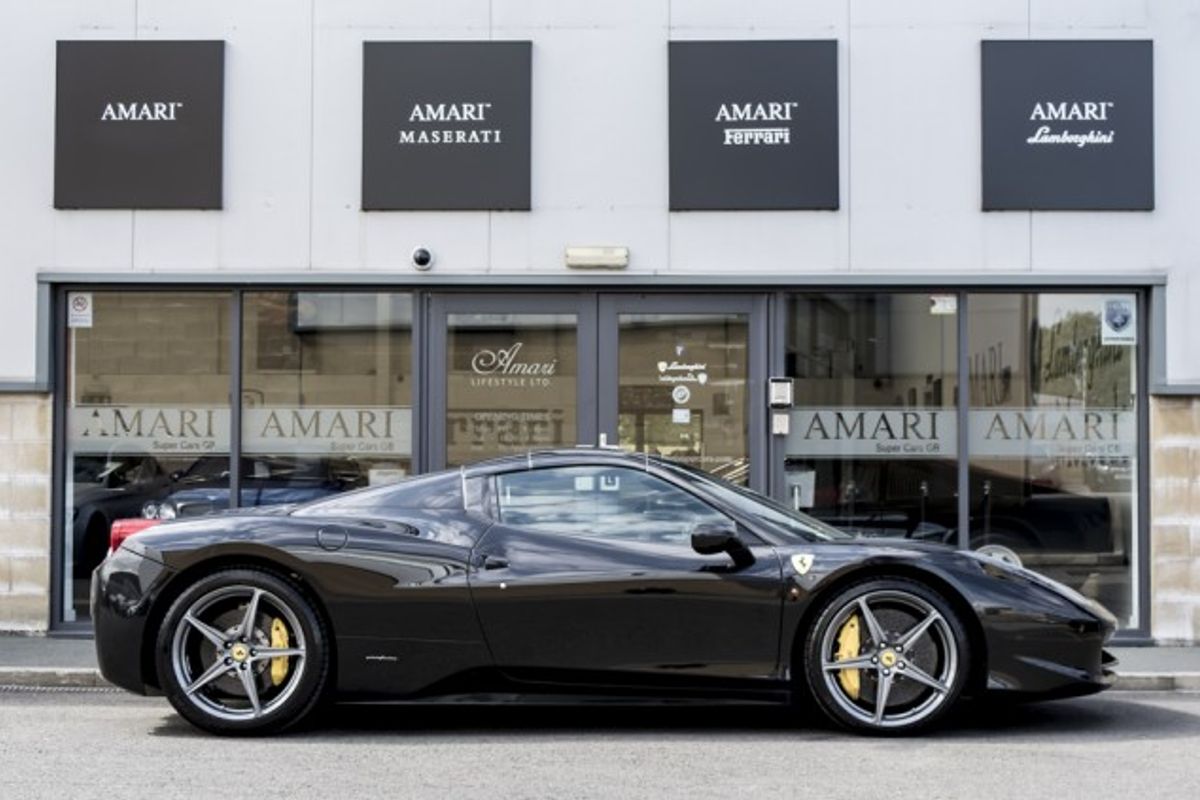 FERRARI 458 PETROL Convertible 4.5 SPIDER DCT 2DR Semi Automatic