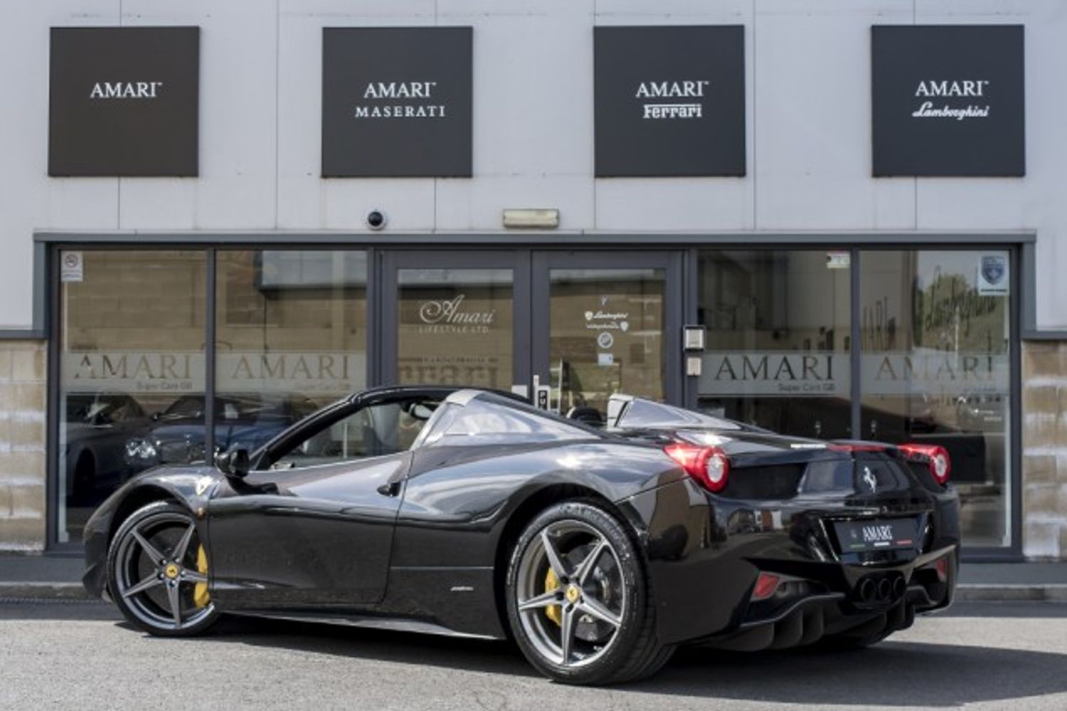 FERRARI 458 PETROL Convertible 4.5 SPIDER DCT 2DR Semi Automatic