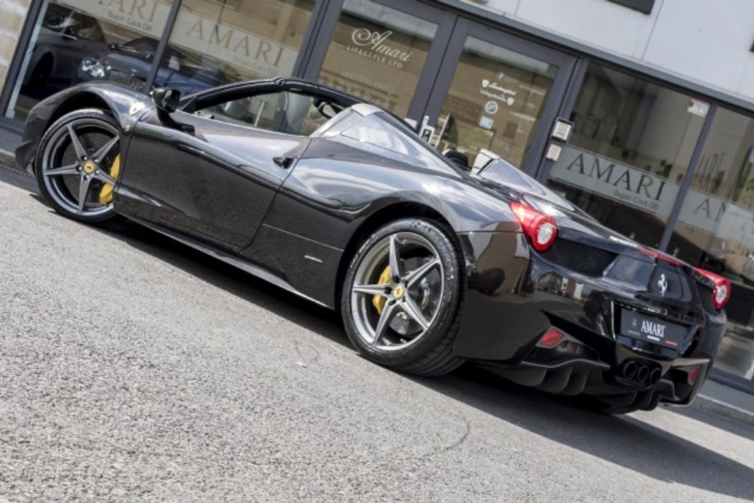 FERRARI 458 PETROL Convertible 4.5 SPIDER DCT 2DR Semi Automatic