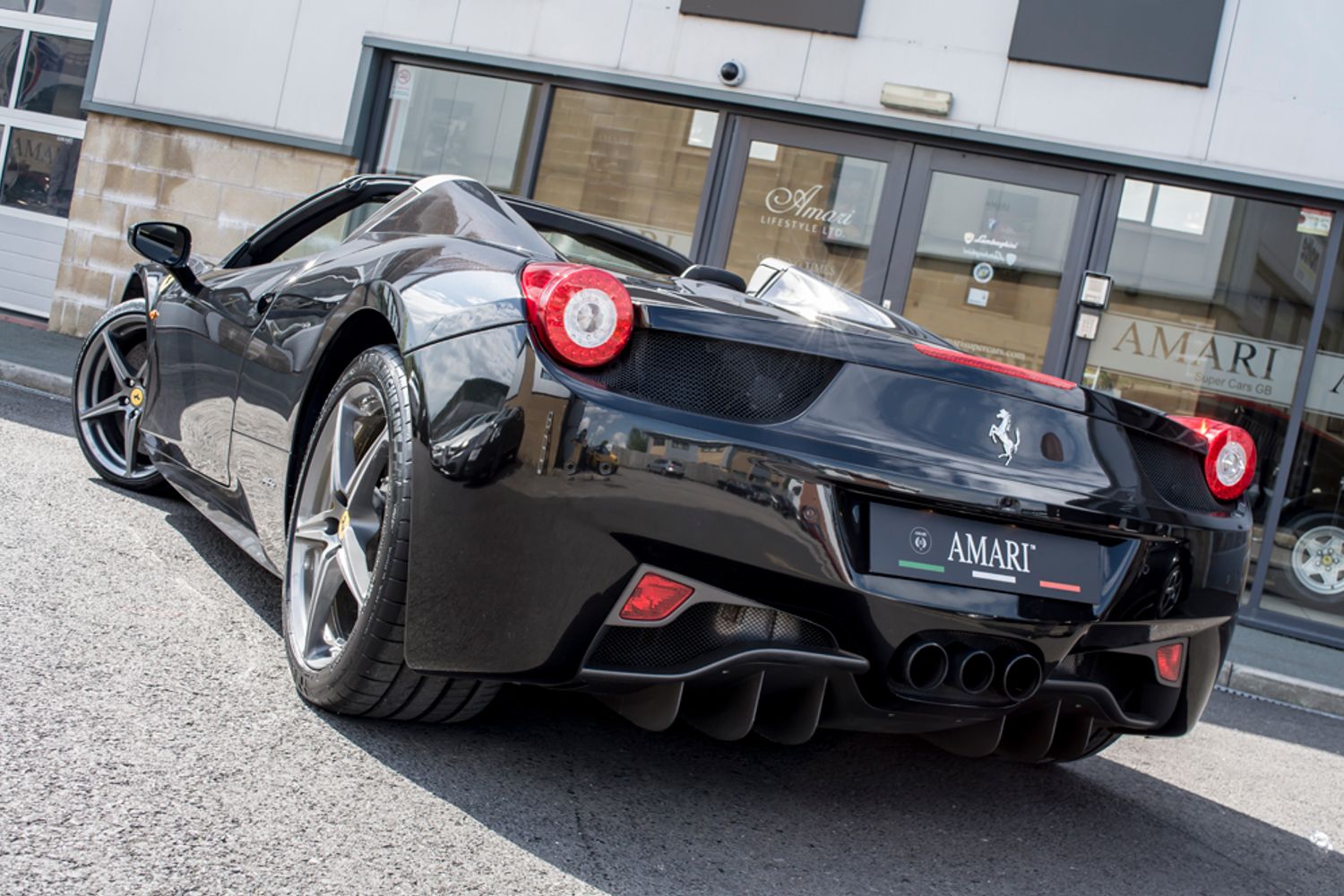 FERRARI 458 PETROL Convertible 4.5 SPIDER DCT 2DR Semi Automatic