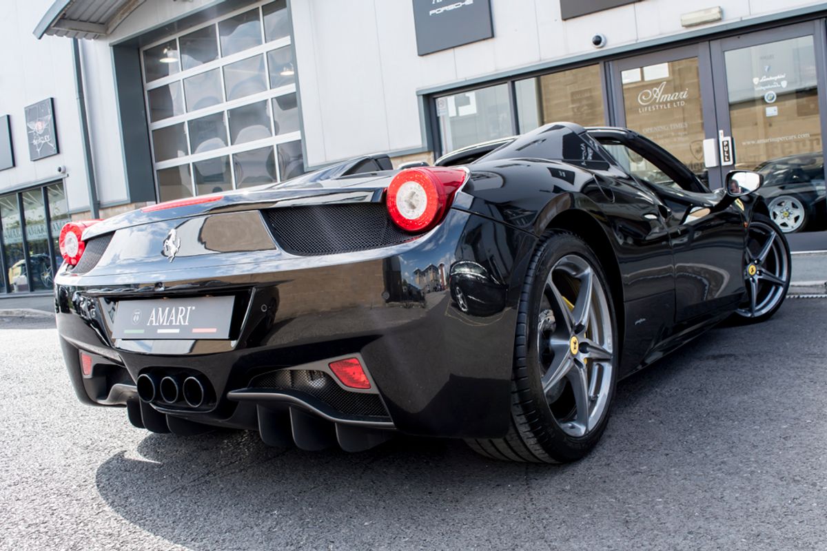 FERRARI 458 PETROL Convertible 4.5 SPIDER DCT 2DR Semi Automatic