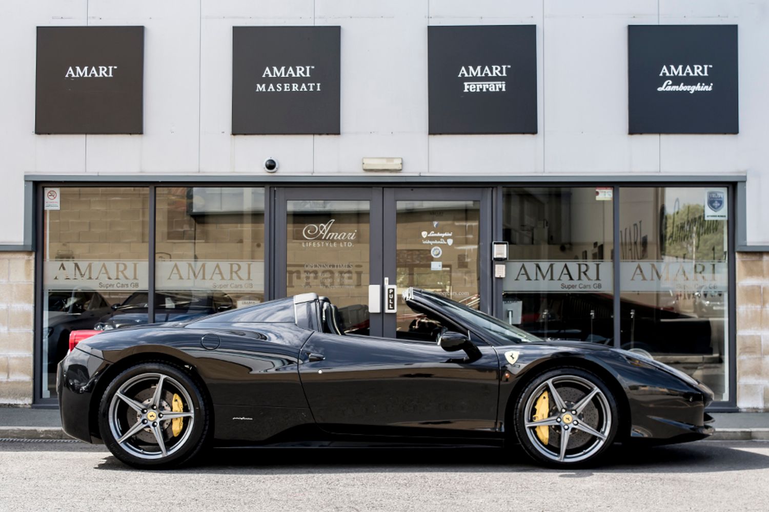 FERRARI 458 PETROL Convertible 4.5 SPIDER DCT 2DR Semi Automatic
