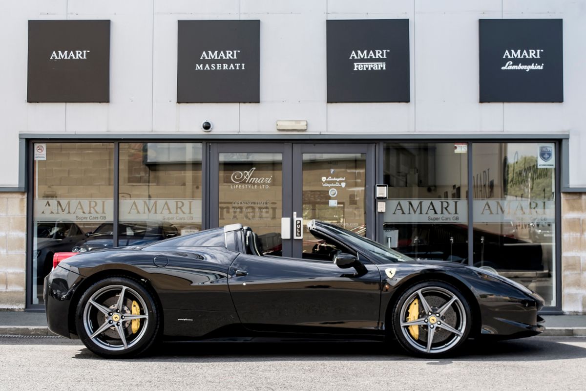 FERRARI 458 PETROL Convertible 4.5 SPIDER DCT 2DR Semi Automatic