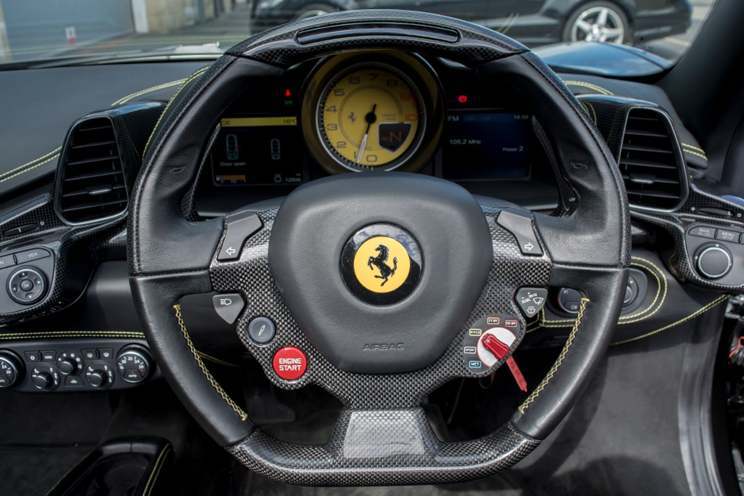 FERRARI 458 PETROL Convertible 4.5 SPIDER DCT 2DR Semi Automatic