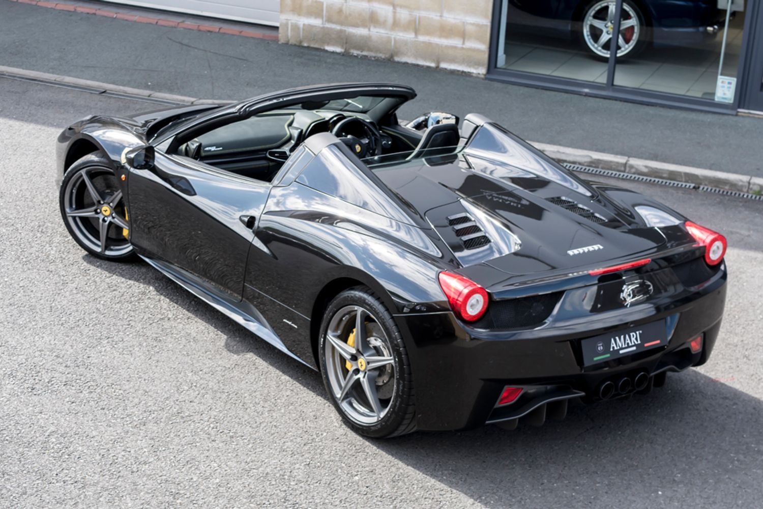 FERRARI 458 PETROL Convertible 4.5 SPIDER DCT 2DR Semi Automatic