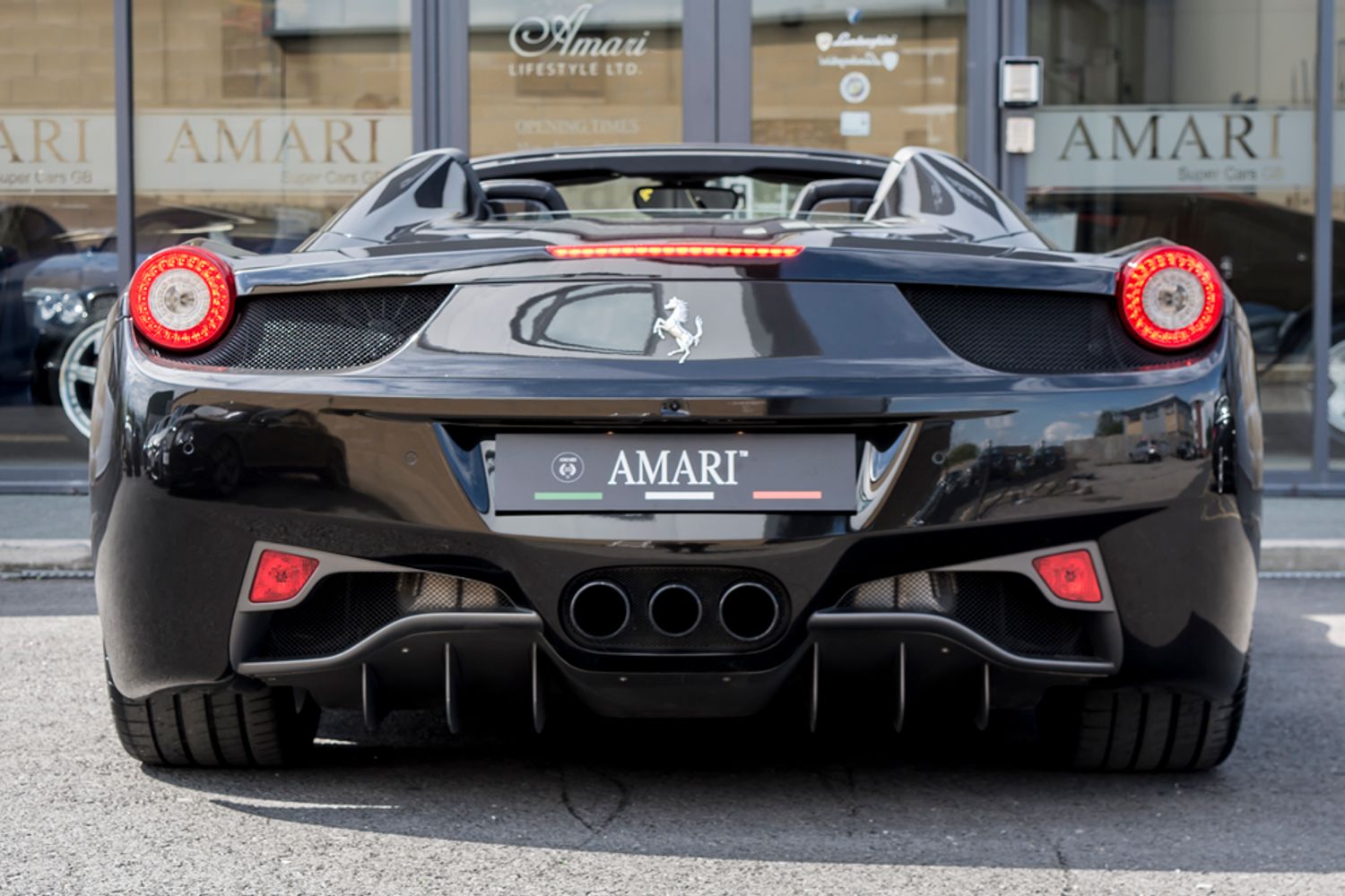 FERRARI 458 PETROL Convertible 4.5 SPIDER DCT 2DR Semi Automatic