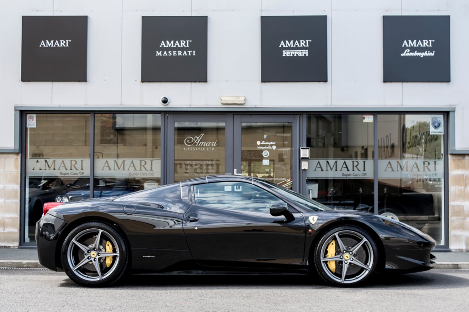 FERRARI 458 PETROL Convertible 4.5 SPIDER DCT 2DR Semi Automatic