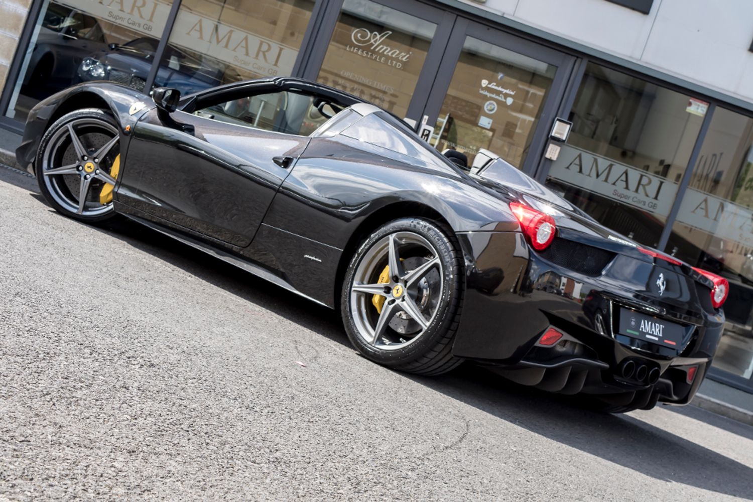 FERRARI 458 PETROL Convertible 4.5 SPIDER DCT 2DR Semi Automatic