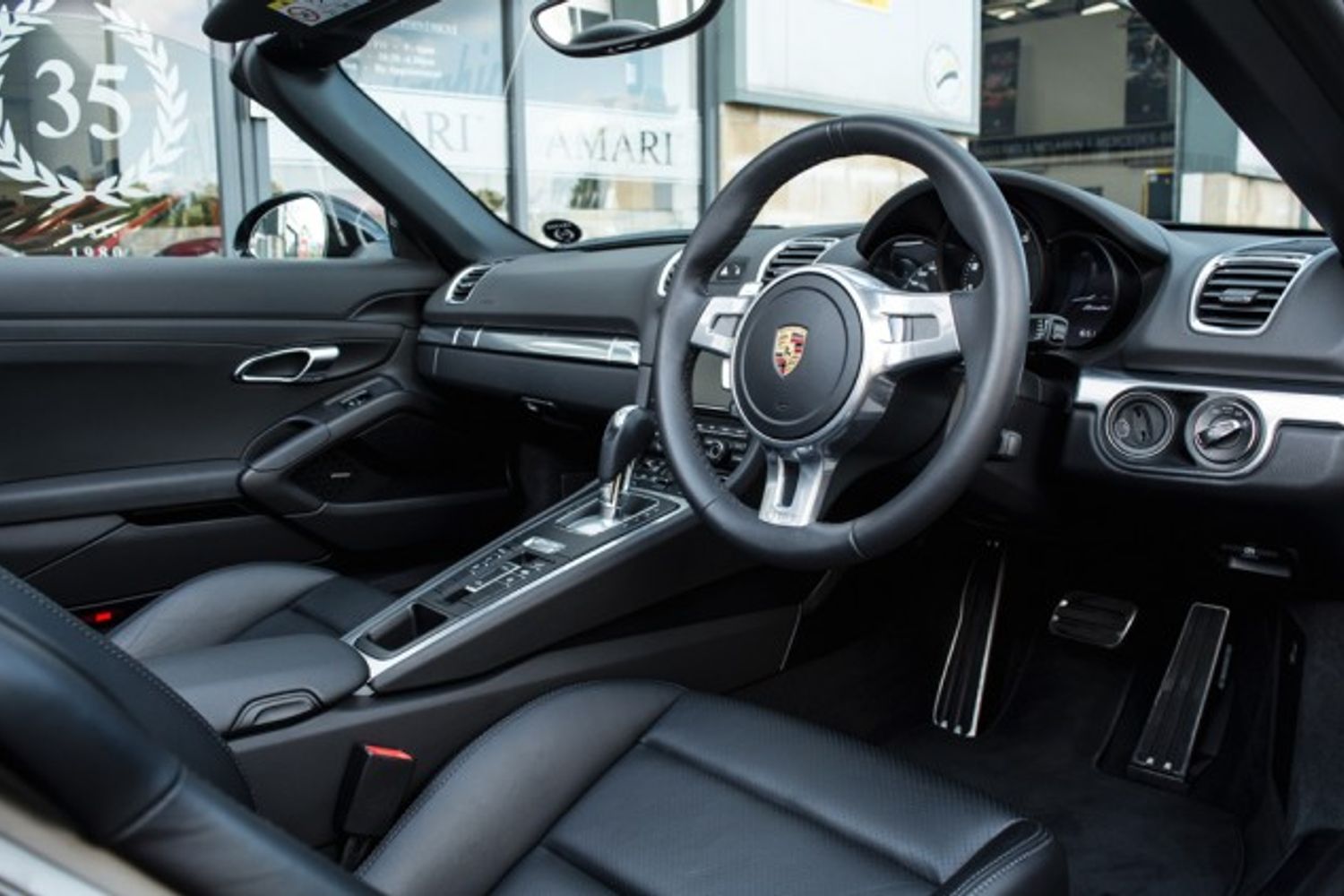 PORSCHE BOXSTER PETROL Convertible 2.7 24V BLACK EDITION PDK 2DR Semi Automatic