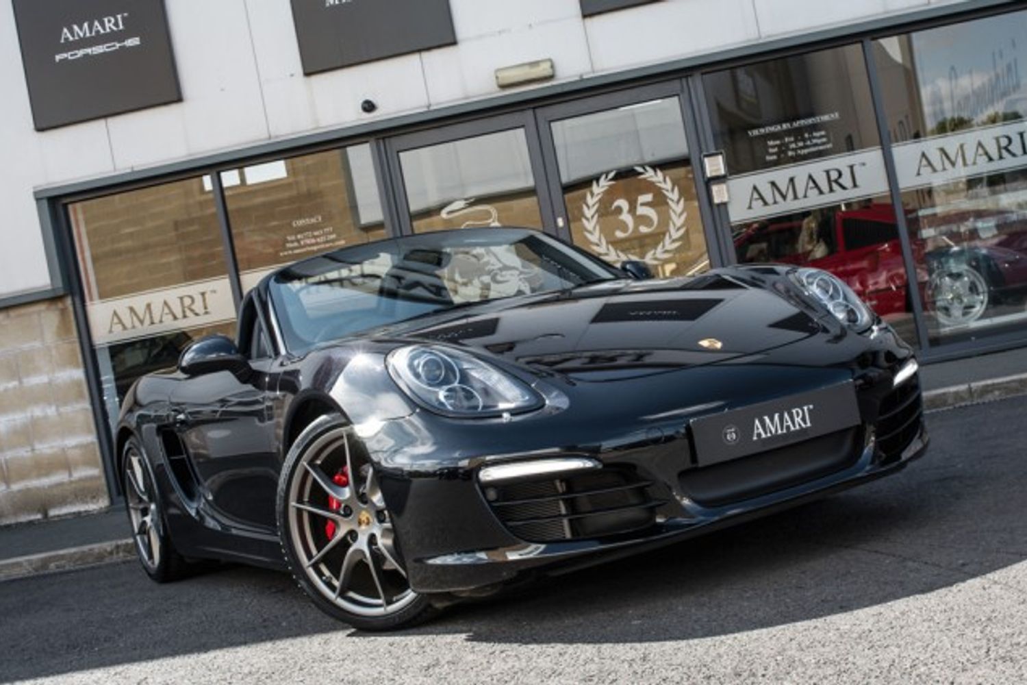 PORSCHE BOXSTER PETROL Convertible 2.7 24V BLACK EDITION PDK 2DR Semi Automatic