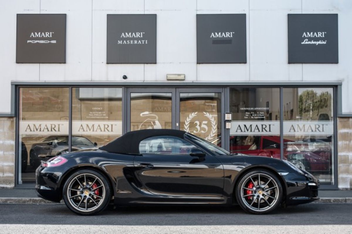 PORSCHE BOXSTER PETROL Convertible 2.7 24V BLACK EDITION PDK 2DR Semi Automatic