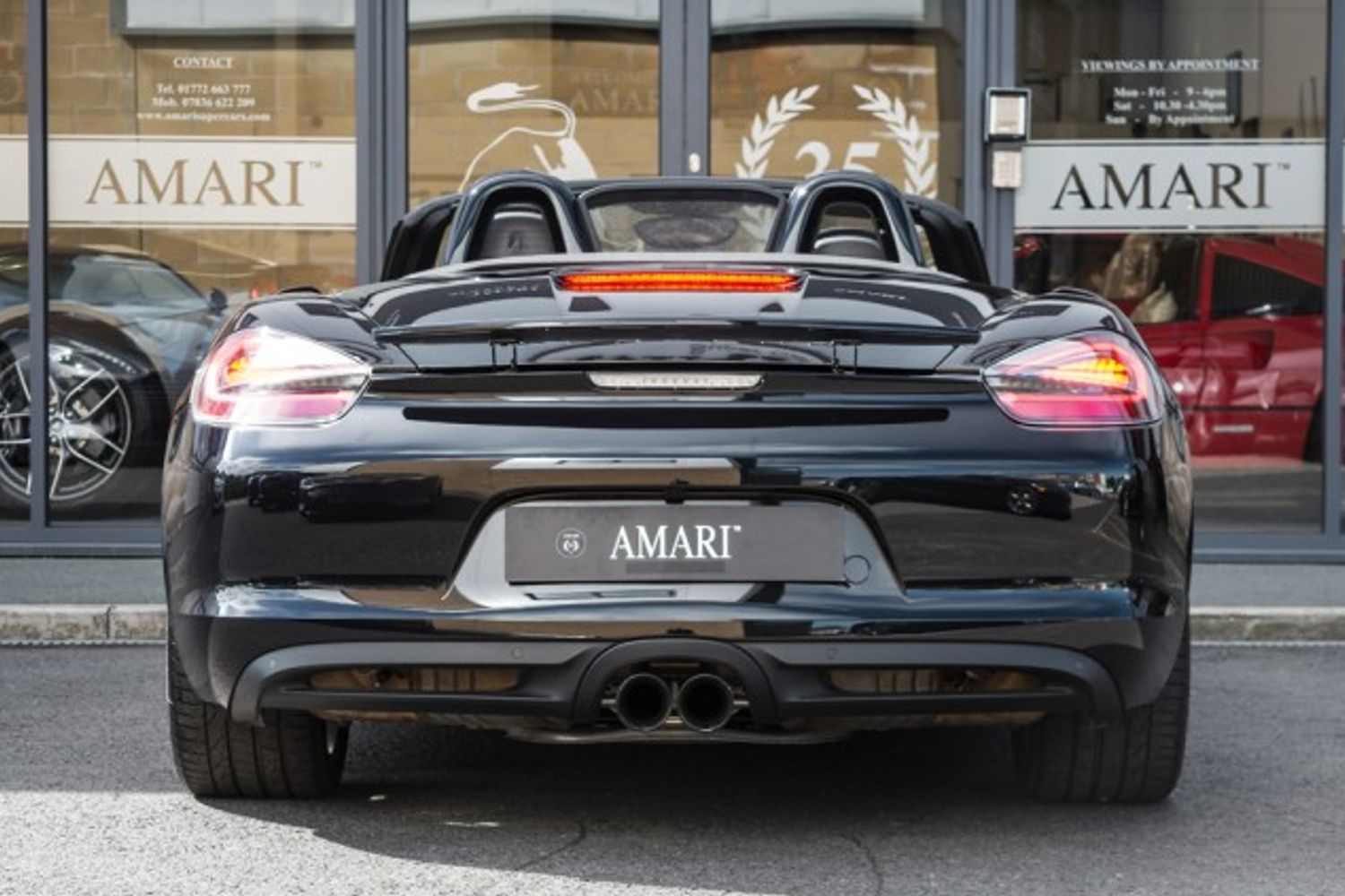 PORSCHE BOXSTER PETROL Convertible 2.7 24V BLACK EDITION PDK 2DR Semi Automatic