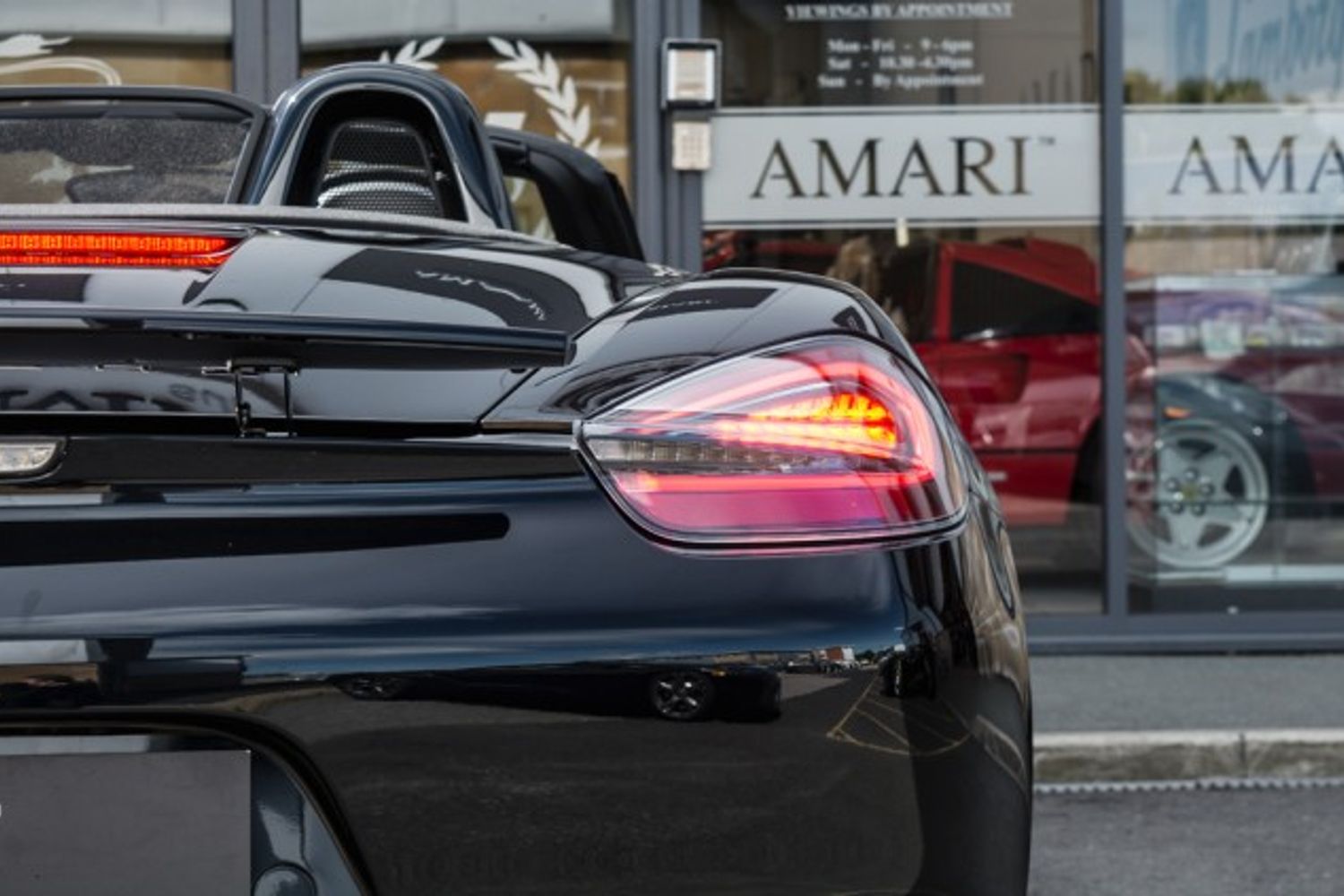 PORSCHE BOXSTER PETROL Convertible 2.7 24V BLACK EDITION PDK 2DR Semi Automatic