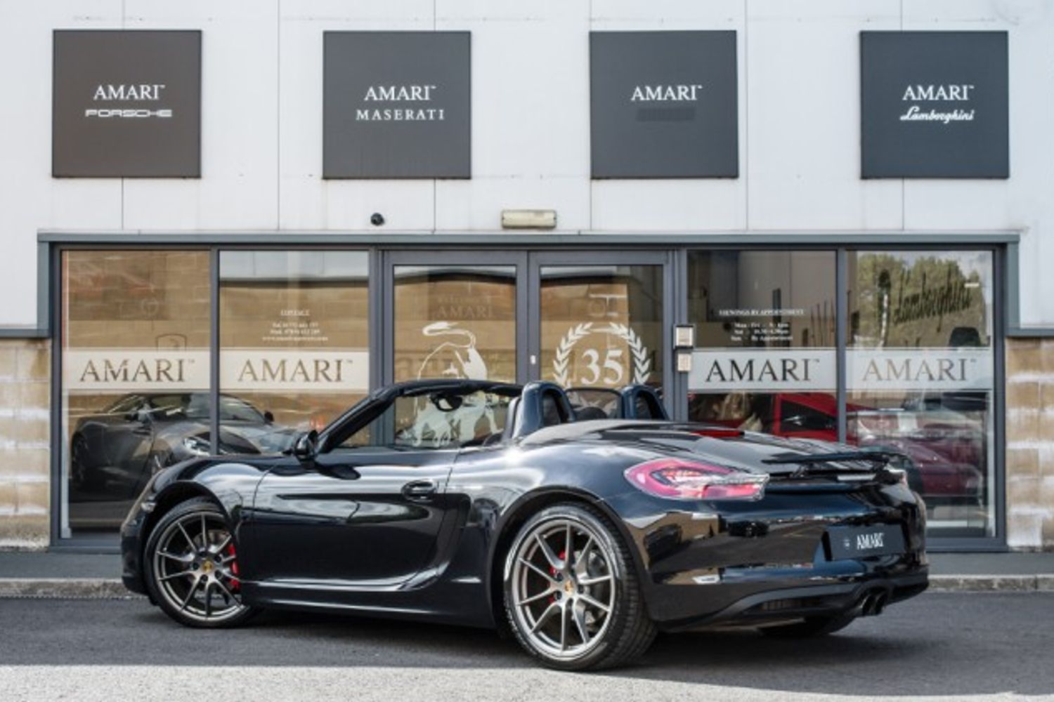 PORSCHE BOXSTER PETROL Convertible 2.7 24V BLACK EDITION PDK 2DR Semi Automatic