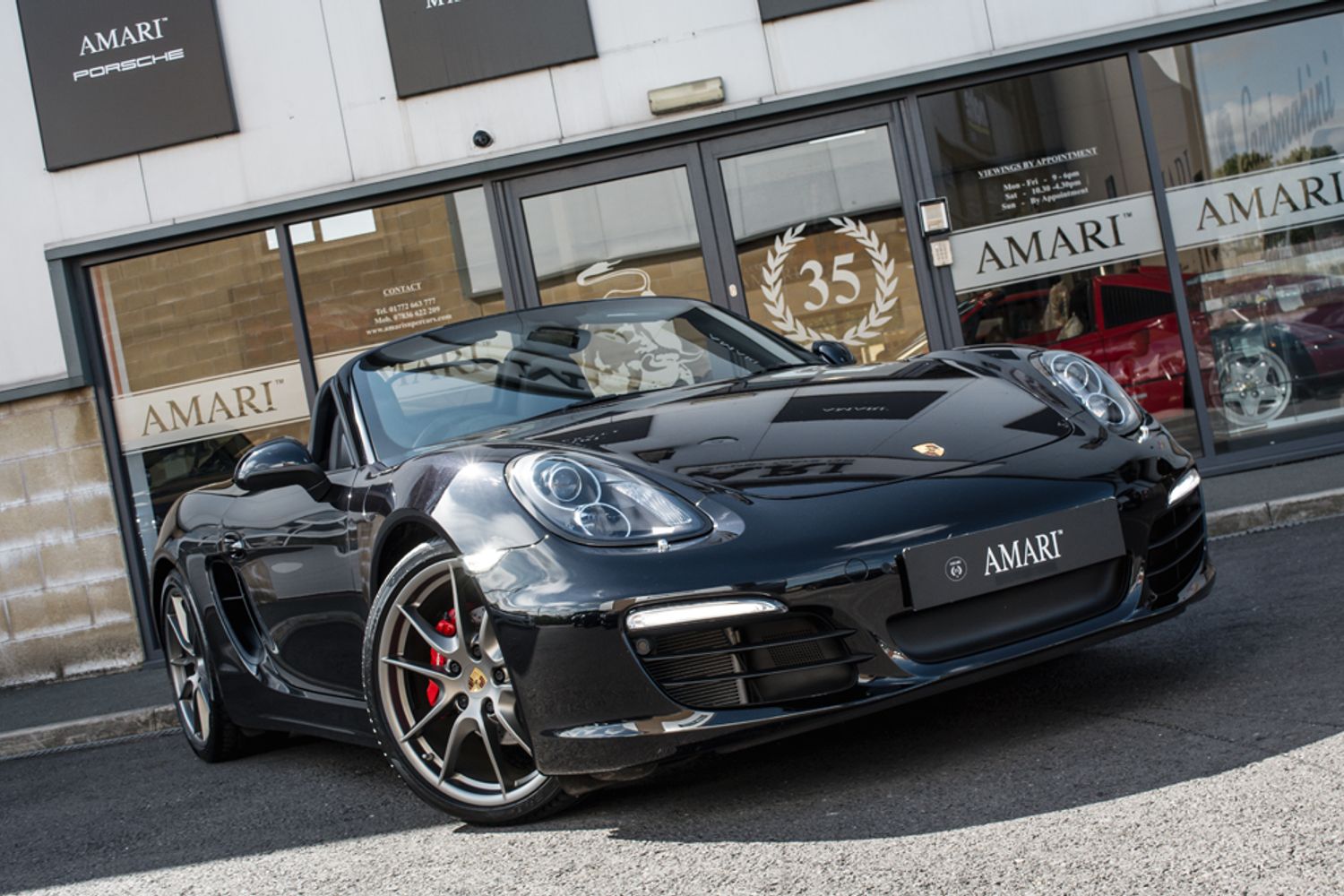 PORSCHE BOXSTER PETROL Convertible 2.7 24V BLACK EDITION PDK 2DR Semi Automatic