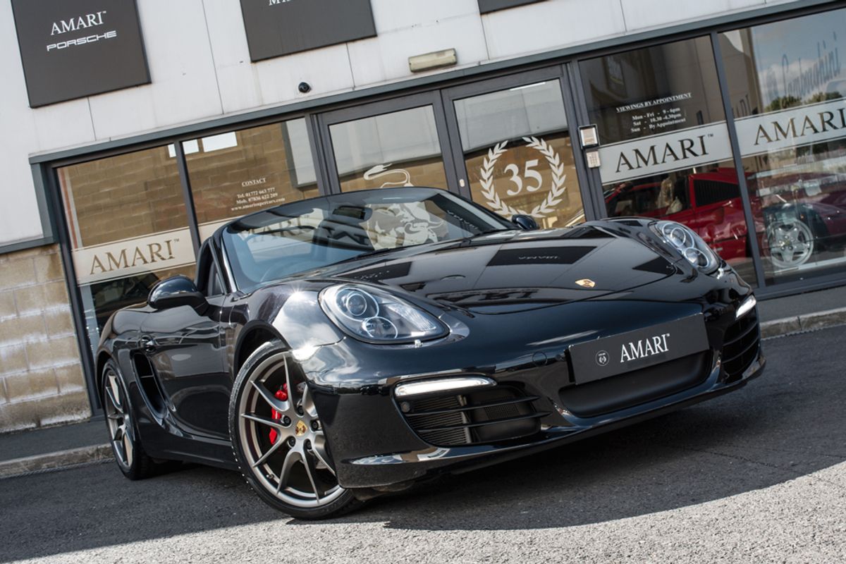 PORSCHE BOXSTER PETROL Convertible 2.7 24V BLACK EDITION PDK 2DR Semi Automatic