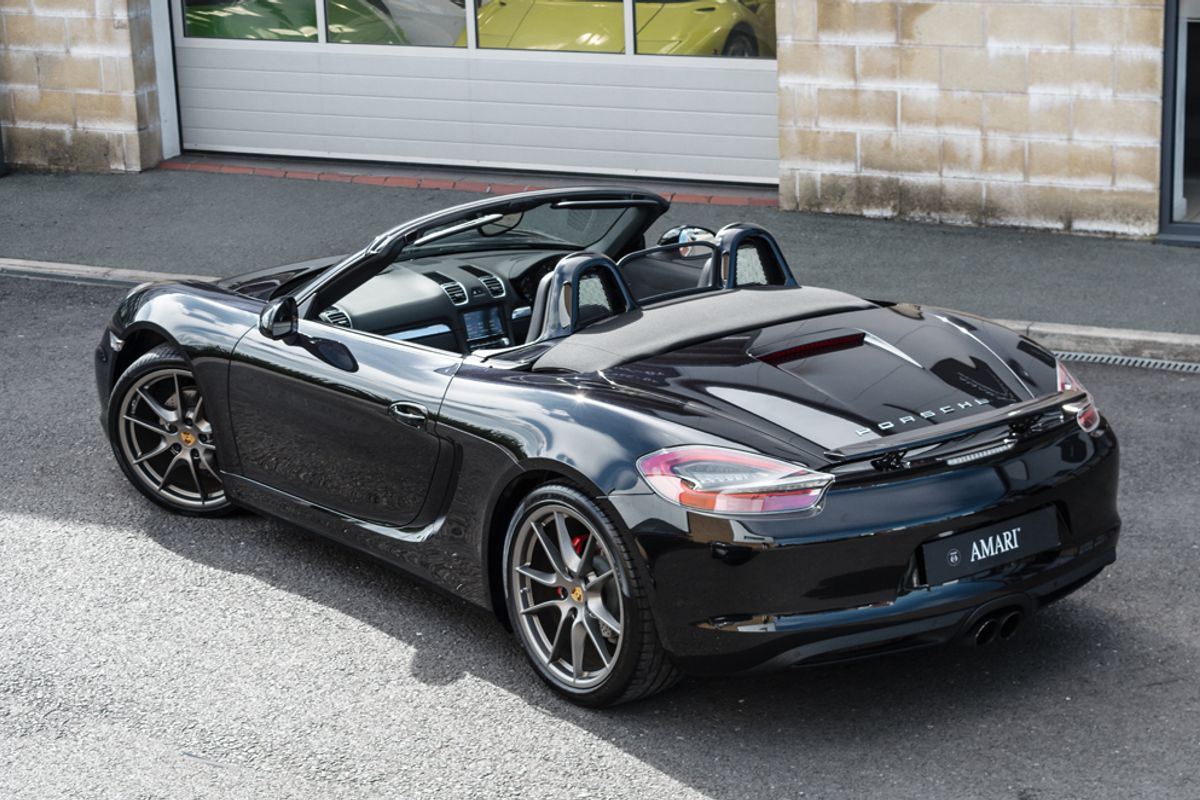 PORSCHE BOXSTER PETROL Convertible 2.7 24V BLACK EDITION PDK 2DR Semi Automatic