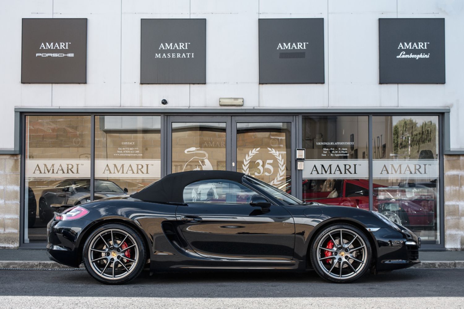 PORSCHE BOXSTER PETROL Convertible 2.7 24V BLACK EDITION PDK 2DR Semi Automatic