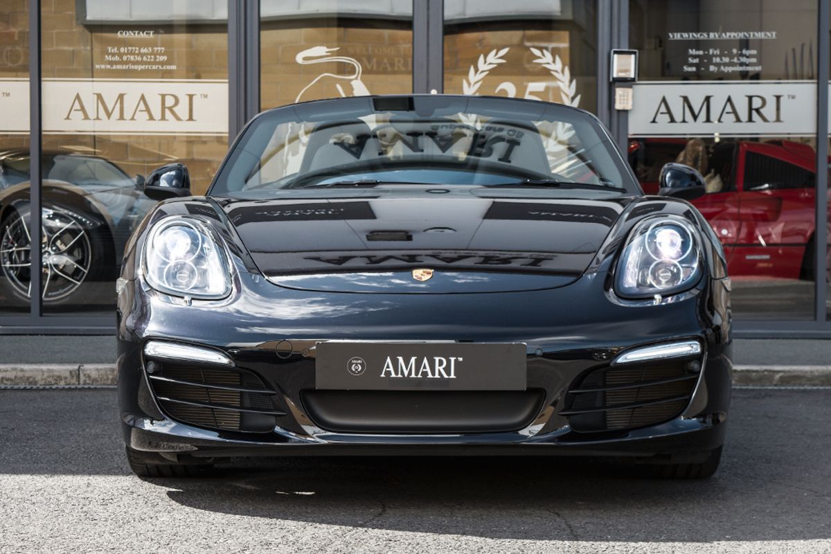 PORSCHE BOXSTER PETROL Convertible 2.7 24V BLACK EDITION PDK 2DR Semi Automatic