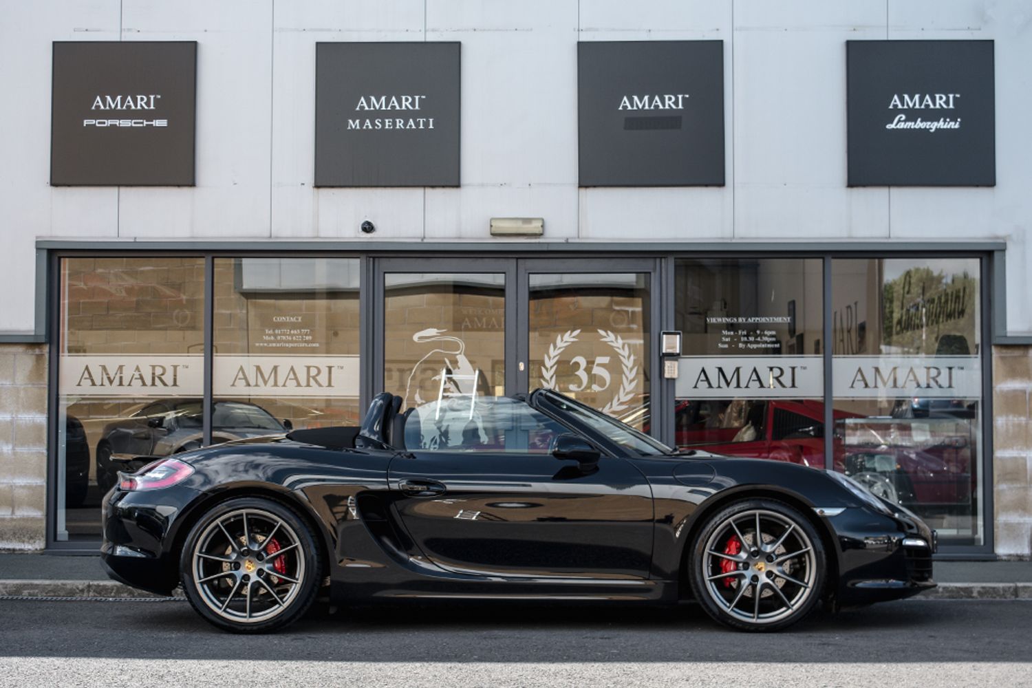 PORSCHE BOXSTER PETROL Convertible 2.7 24V BLACK EDITION PDK 2DR Semi Automatic