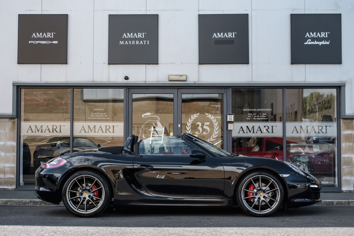 PORSCHE BOXSTER PETROL Convertible 2.7 24V BLACK EDITION PDK 2DR Semi Automatic