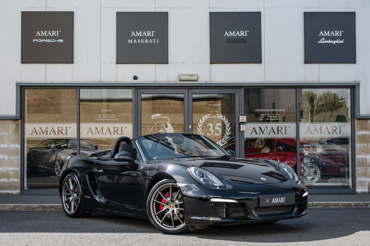 PORSCHE BOXSTER PETROL Convertible 2.7 24V BLACK EDITION PDK 2DR Semi Automatic
