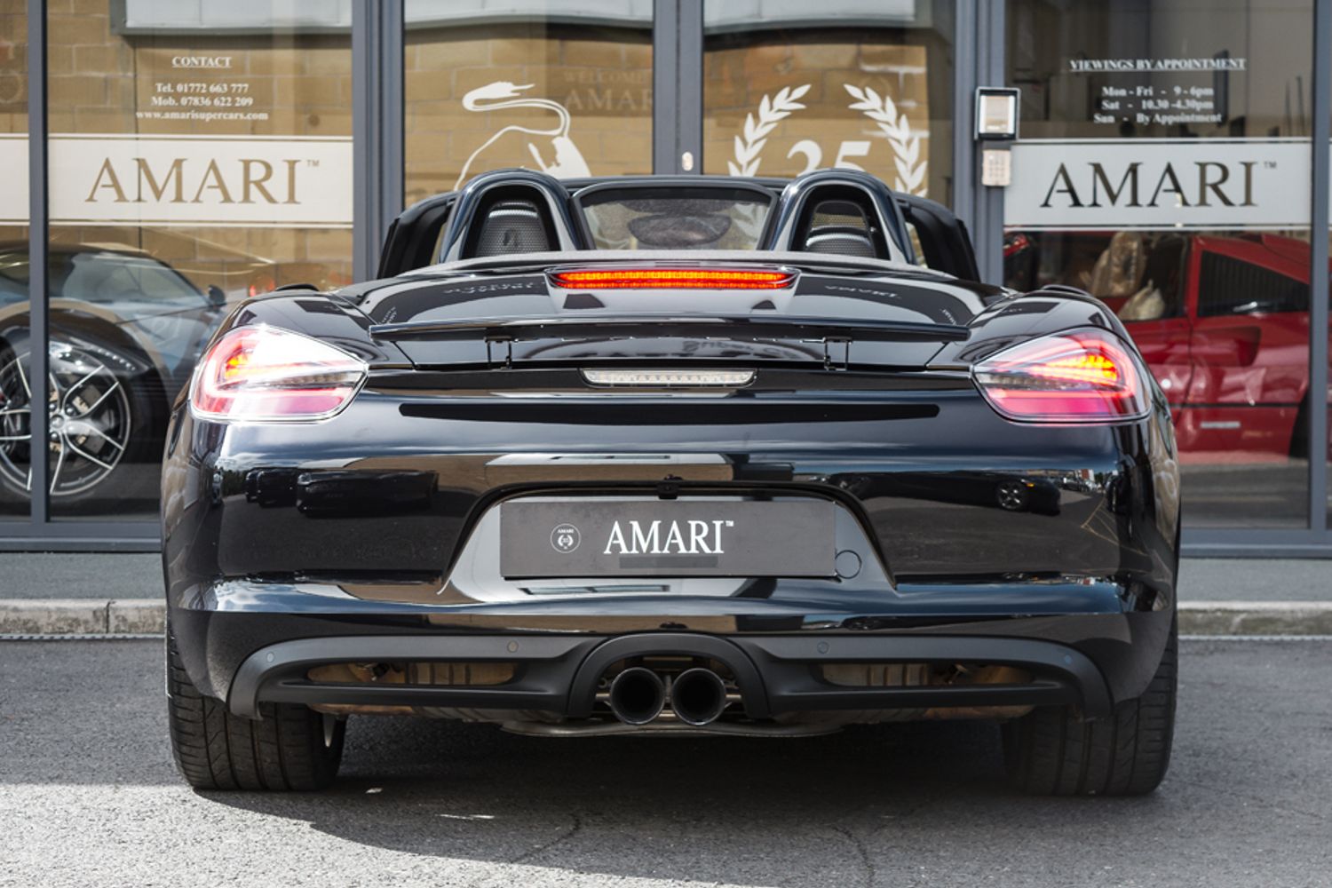 PORSCHE BOXSTER PETROL Convertible 2.7 24V BLACK EDITION PDK 2DR Semi Automatic