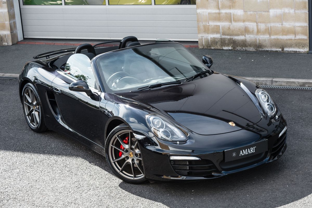 PORSCHE BOXSTER PETROL Convertible 2.7 24V BLACK EDITION PDK 2DR Semi Automatic