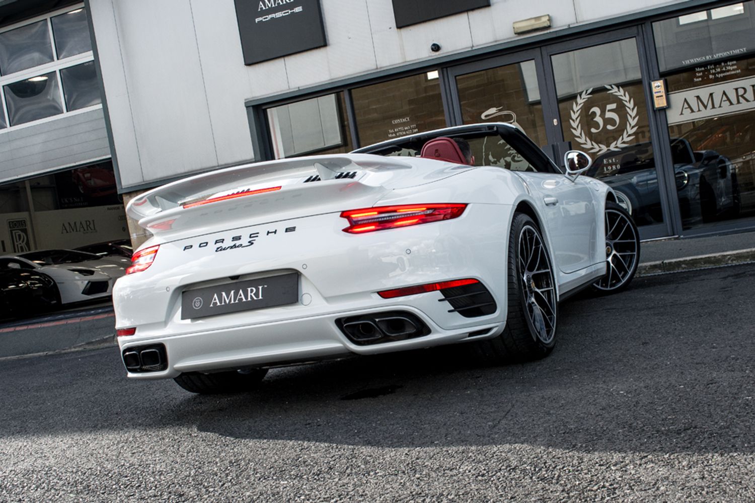 PORSCHE 991 CONVERTIBLE 3.8 TURBO S PDK SEMI-AUTO GEN 2