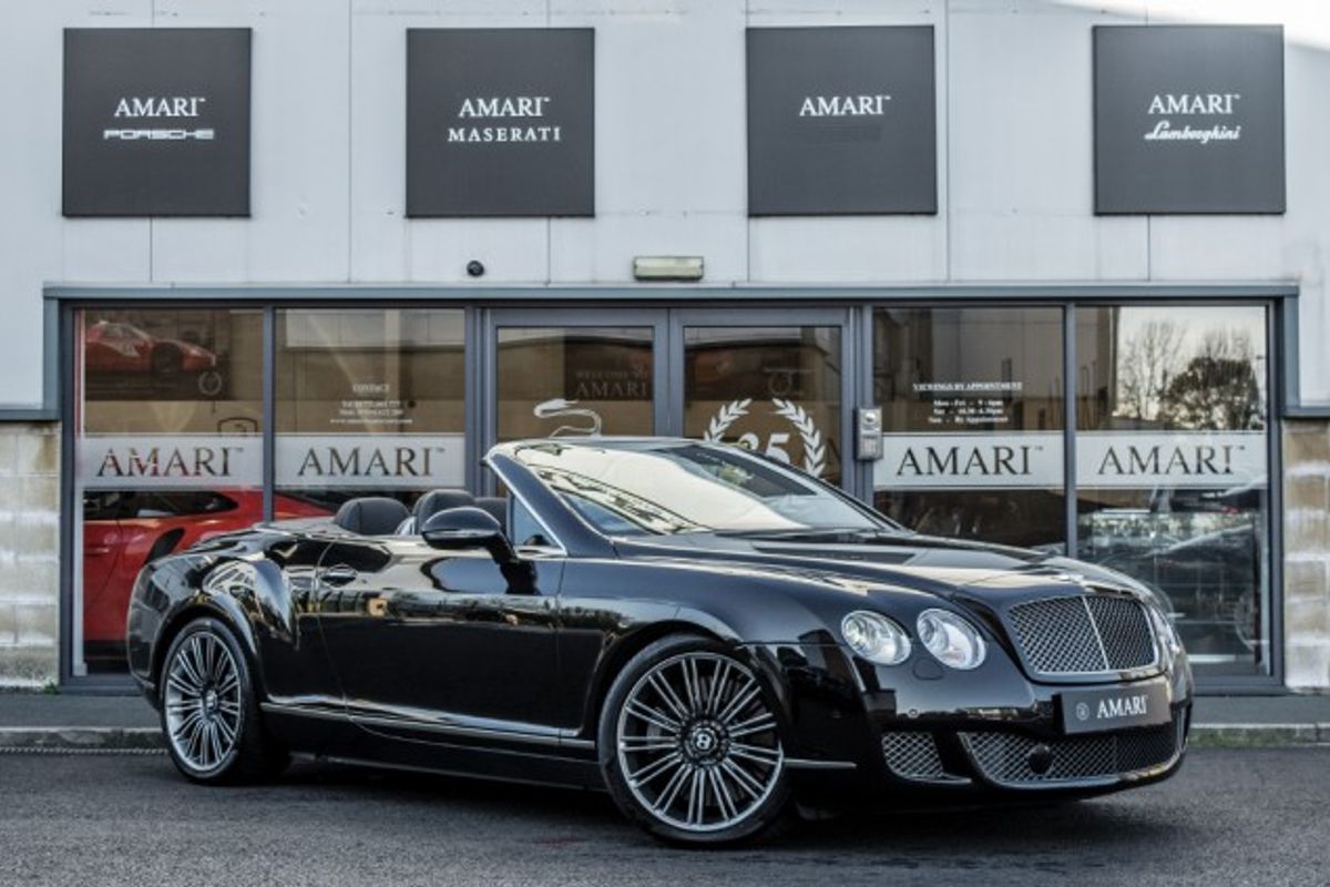BENTLEY CONTINENTAL CONVERTIBLE 6.0 GTC SPEED 2DR AUTOMATIC