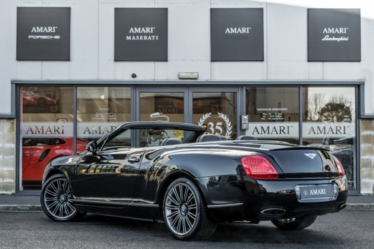 BENTLEY CONTINENTAL CONVERTIBLE 6.0 GTC SPEED 2DR AUTOMATIC