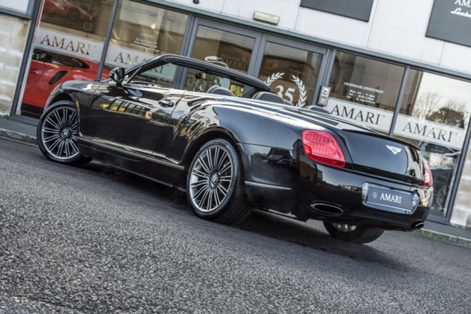 BENTLEY CONTINENTAL CONVERTIBLE 6.0 GTC SPEED 2DR AUTOMATIC
