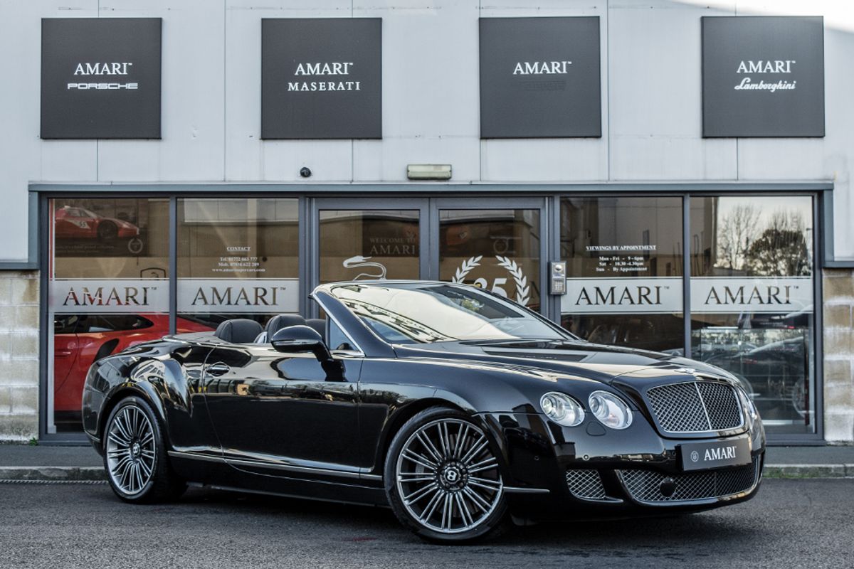BENTLEY CONTINENTAL CONVERTIBLE 6.0 GTC SPEED 2DR AUTOMATIC