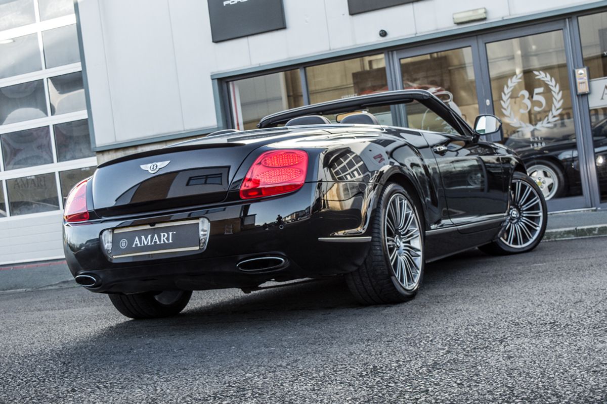 BENTLEY CONTINENTAL CONVERTIBLE 6.0 GTC SPEED 2DR AUTOMATIC